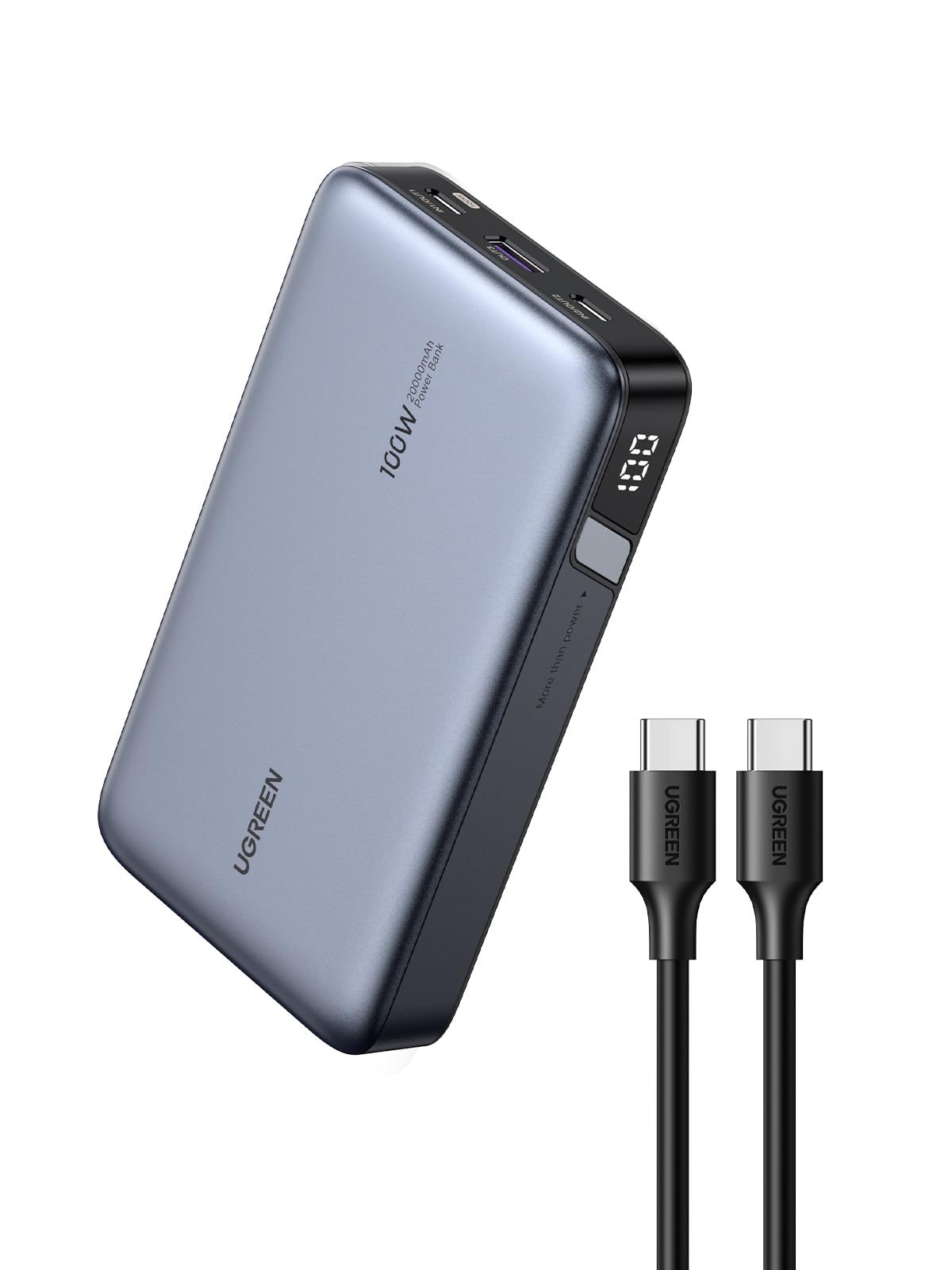 UGREEN Nexode 100W 20000mAh 3-Port USB-C Power Bank - Sold by UGREEN GROUP LIMITED UK / FBA