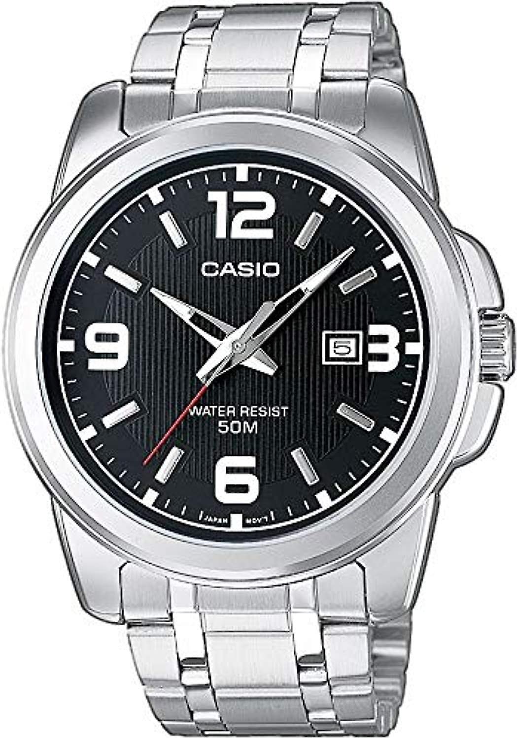 Casio Men's Stainless Steel Analogue Quartz Watch MTP-1314PD-1AVEF