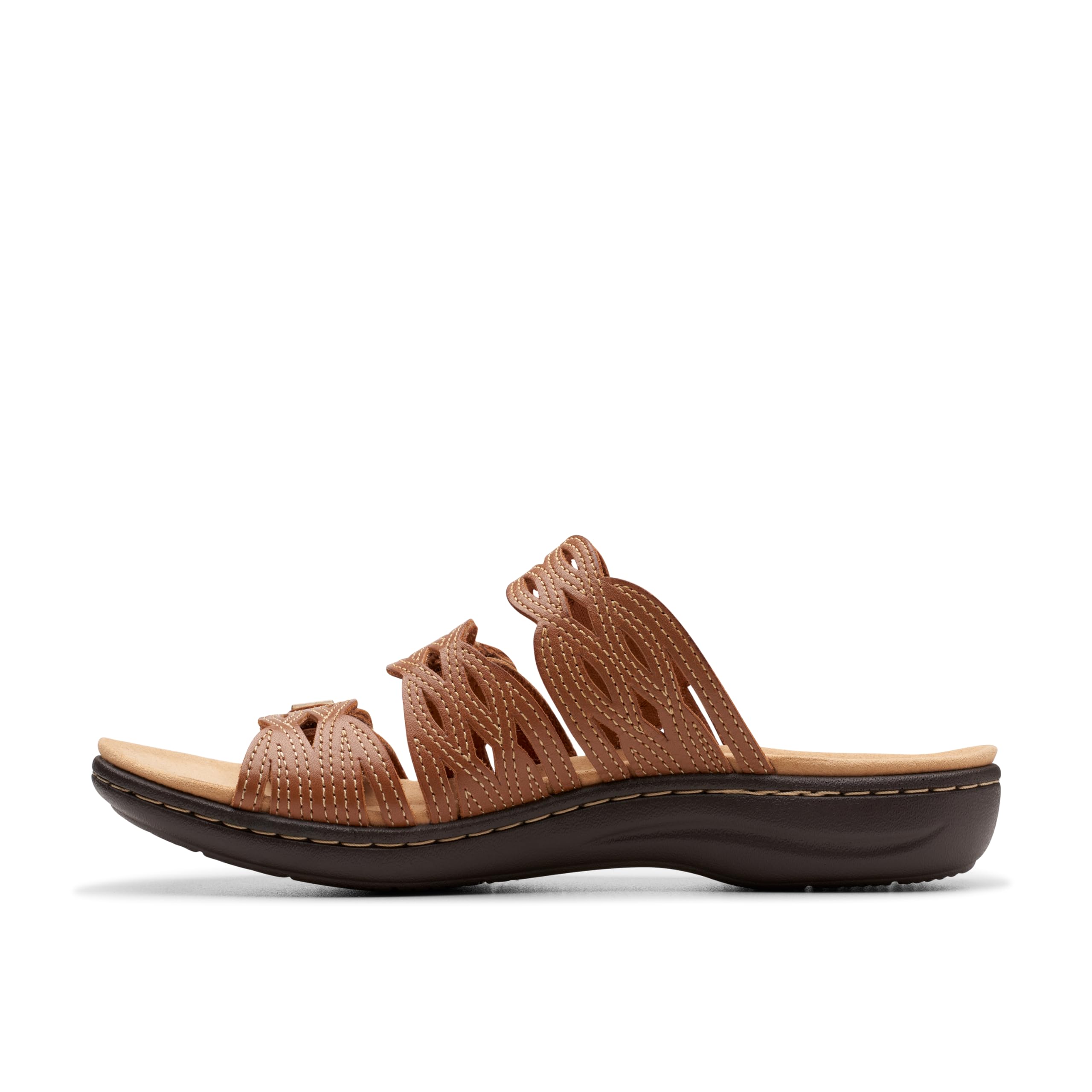 Clarks Women's Laurie Ann Ruby Flat Sandal - Size 8UK