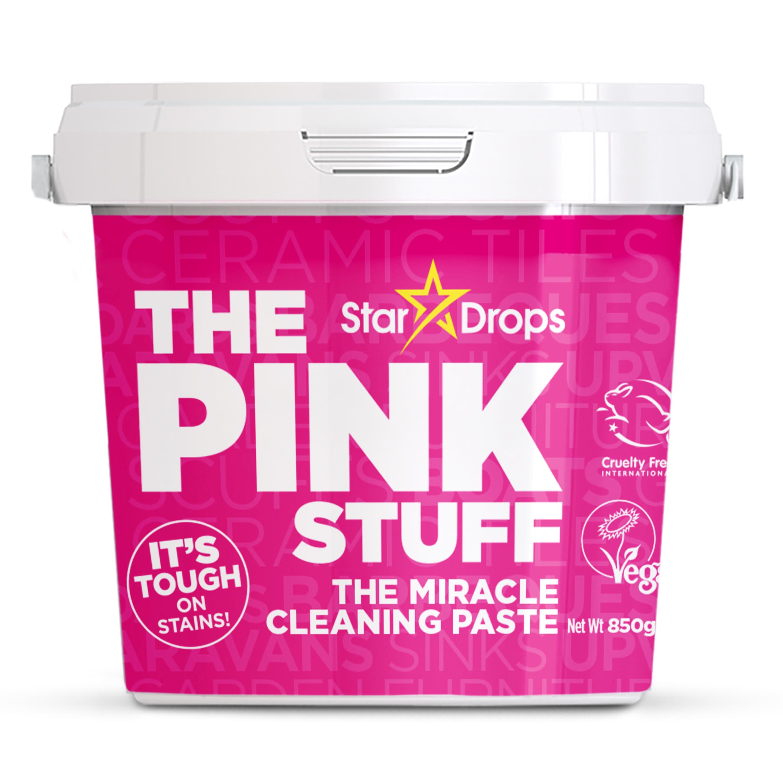 Pink Stuff Miracle Cleaning Paste -850g The Powerful All Purpose Multi Surface Cleaner