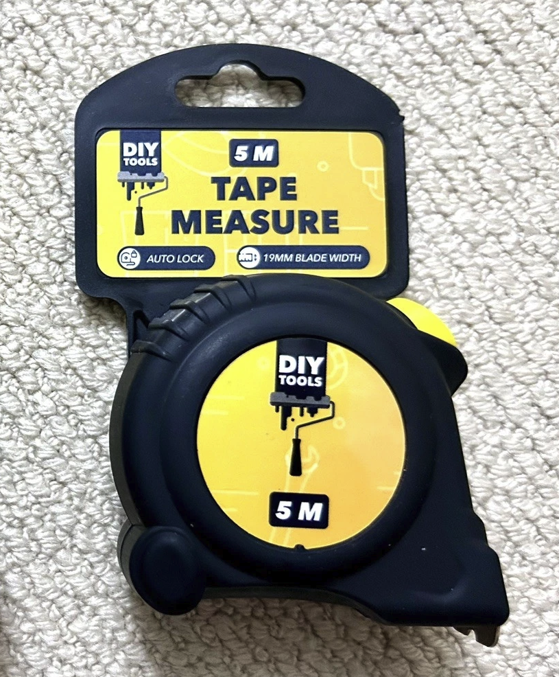 Morrisons Auto Lock Tape Measure 5M - In Store Sheldon