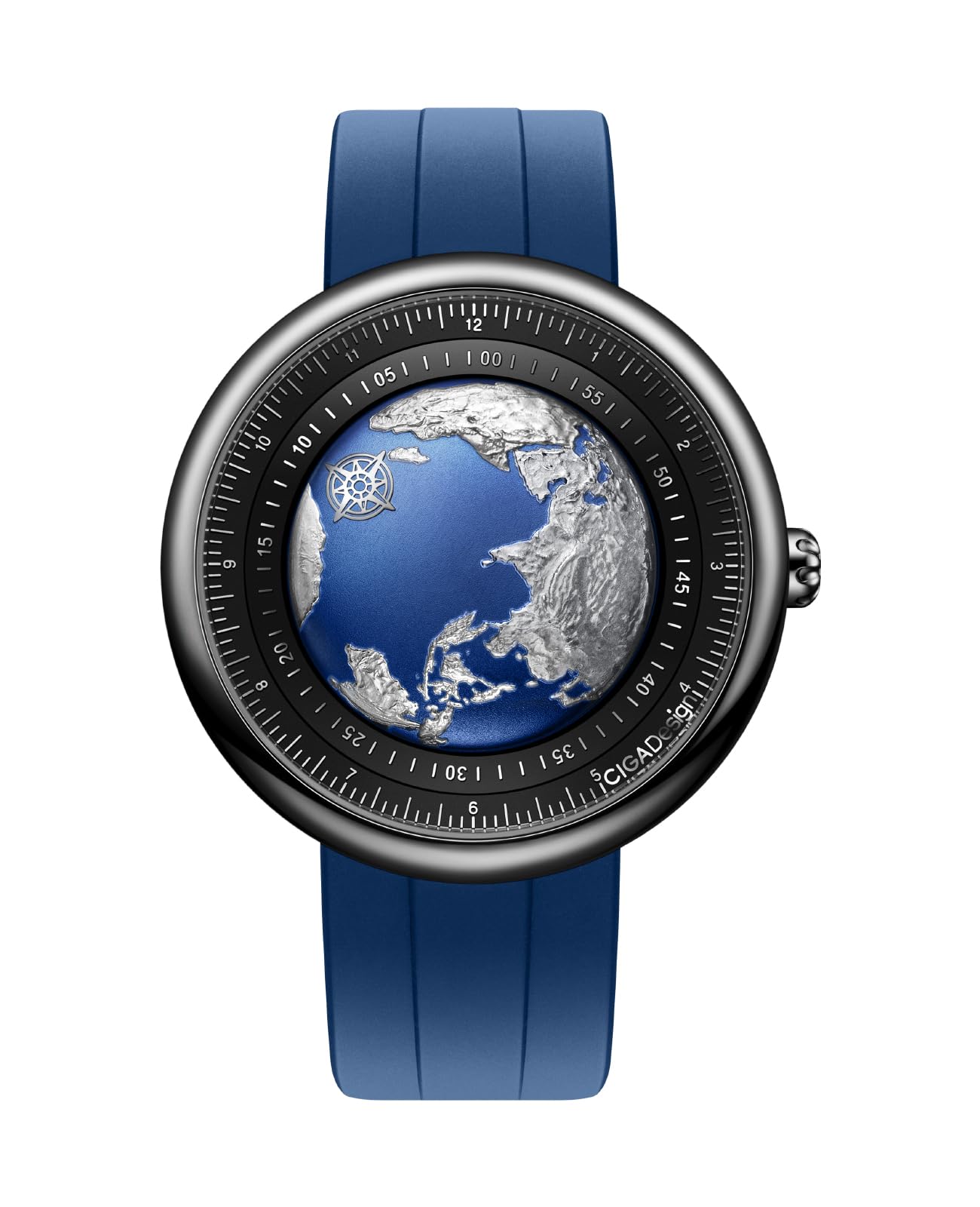 Ciga Design Blue Planet Mens Automatic Watch - Titanium - Sold by CIGA Design UK Official / FBA