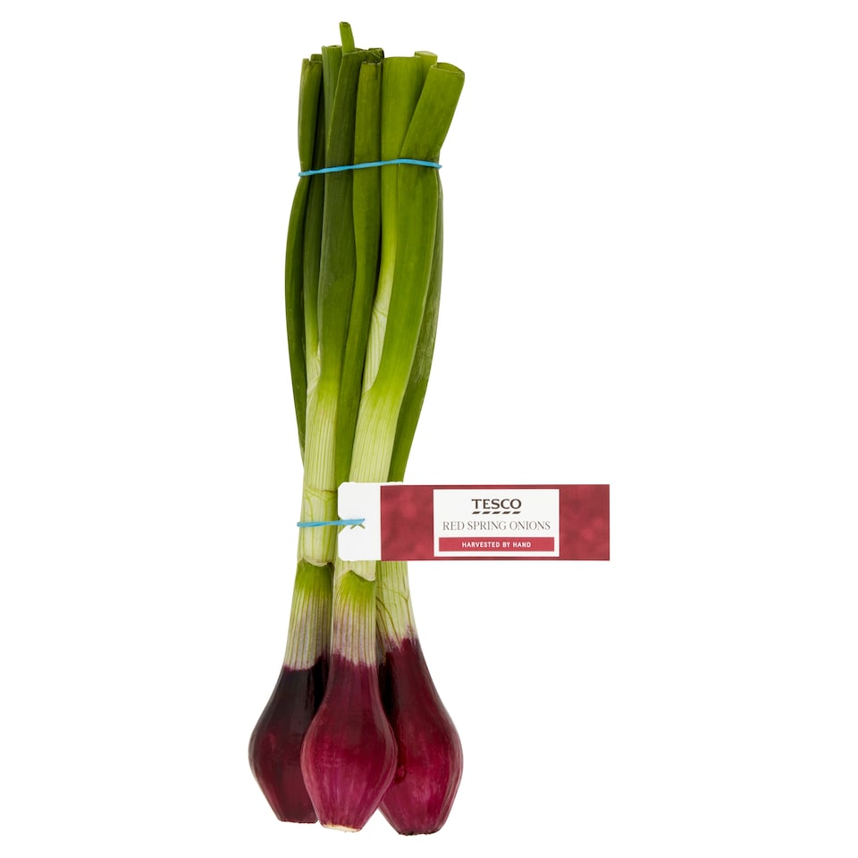 Tesco Red Spring Onions 120G - Clubcard Price