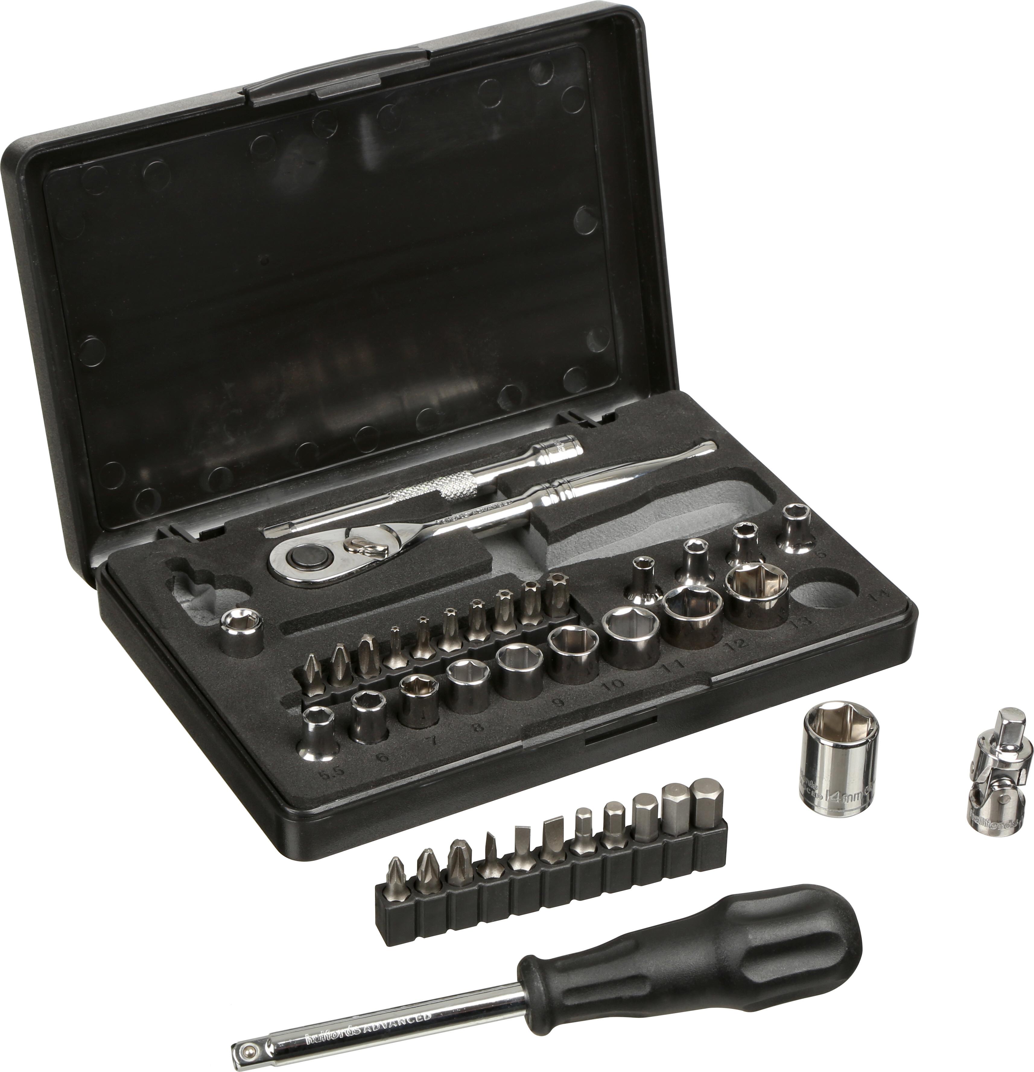Halfords Advanced 40 Piece 1/4" Socket Set w/ lifetime guarantee (Motor Club members)