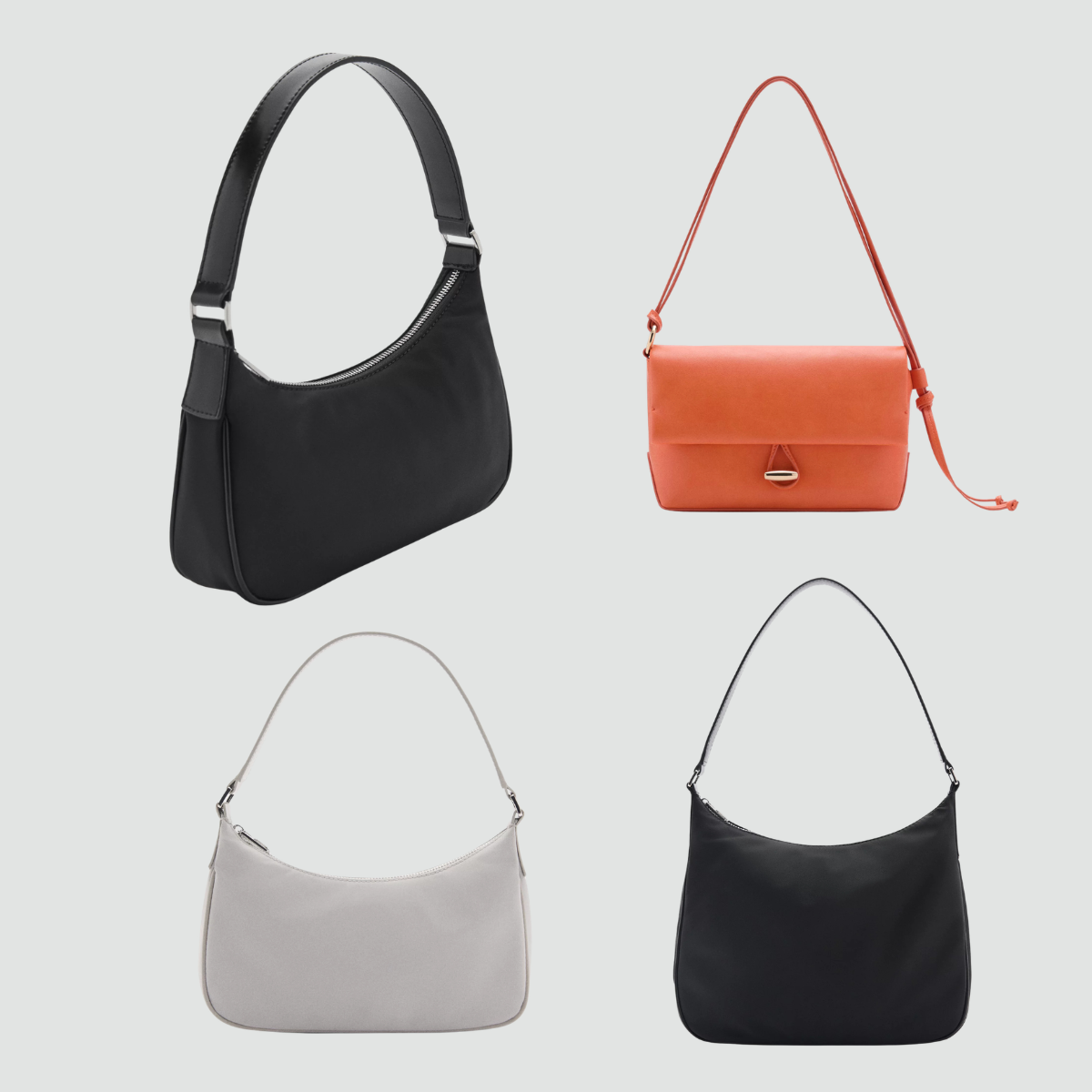Mango Summer Sale – Shoulder Bags from £4.99, Nylon & Jewel Designs