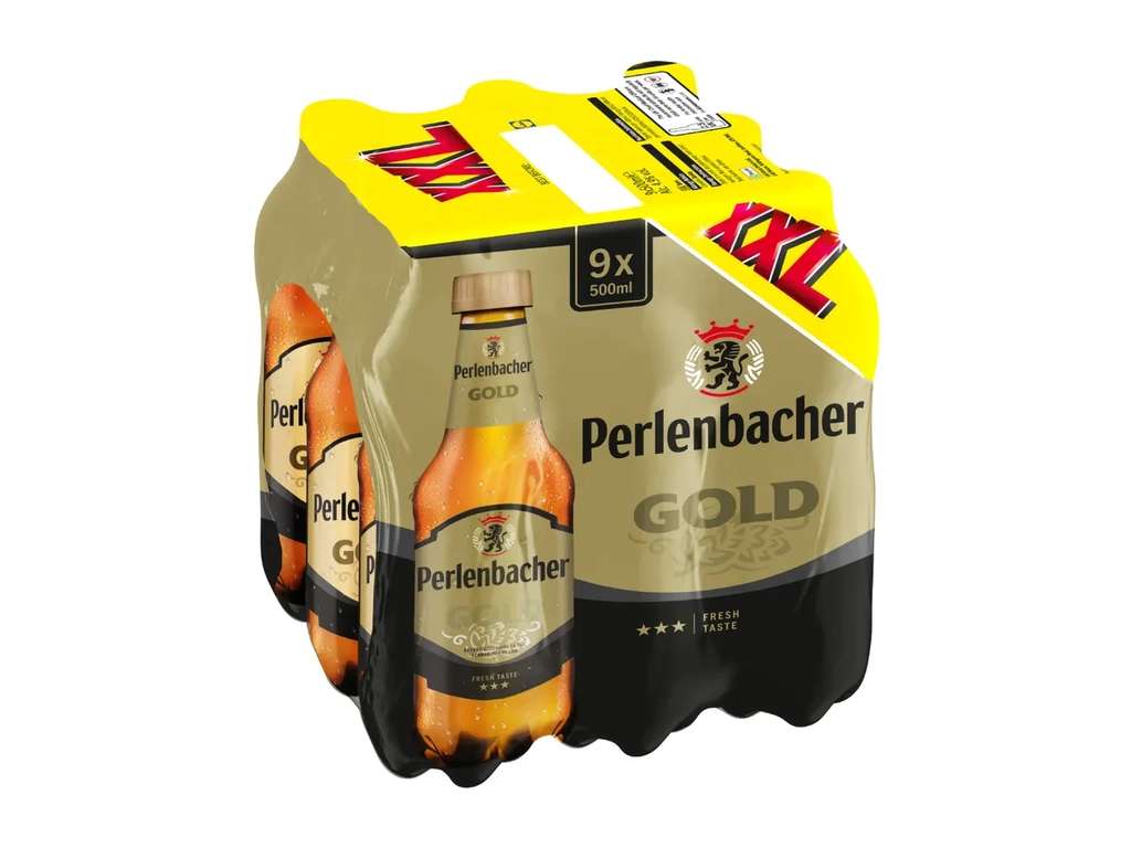 Perlenbacher Gold Pils 9 x 500ml 4.9% abv - Instore Maidenhead