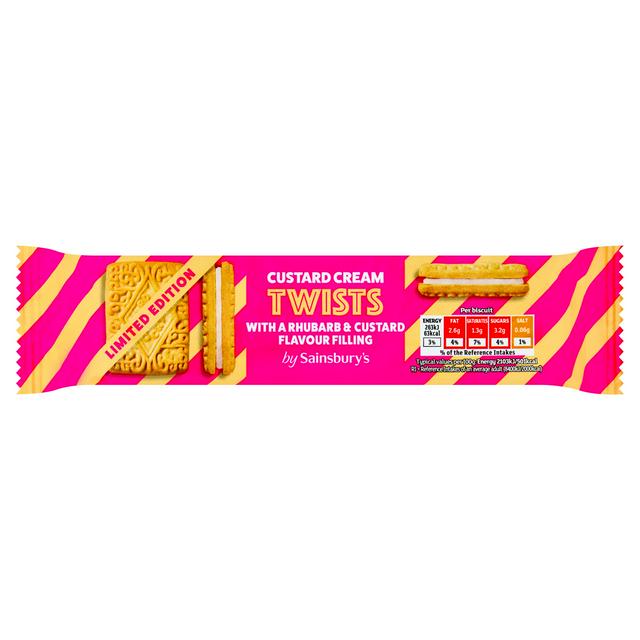 Sainsbury's Rhubarb & Custard Creams 150g - In Store Berryden