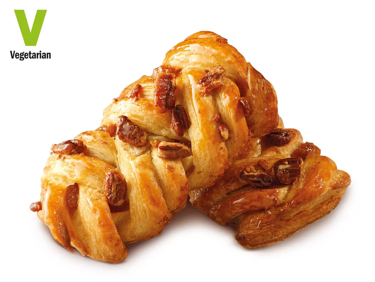 Any 4 for £2 - Almond / Chocolate Croissant, Pain aux Raisins / Chocolat, Maple Pecan Plait, Chocolate Twist - Lidl Plus Price