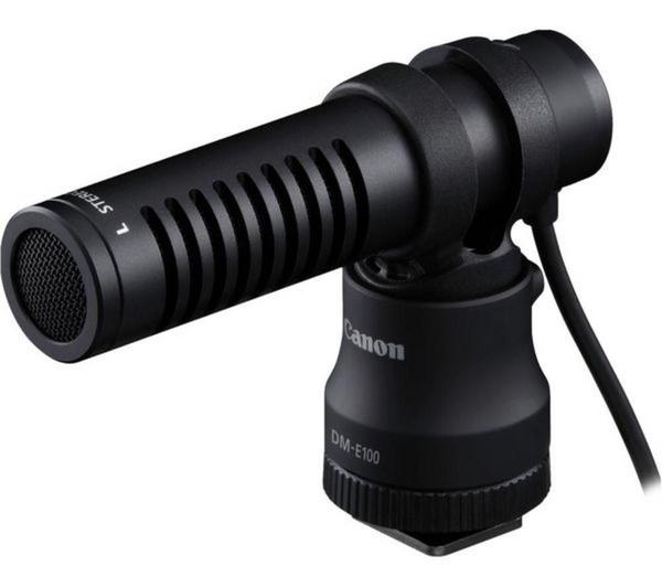 CANON DM-E100 Electret stereo condenser Microphone ( VLogging / Mirrorless Camera ) + free click and collect