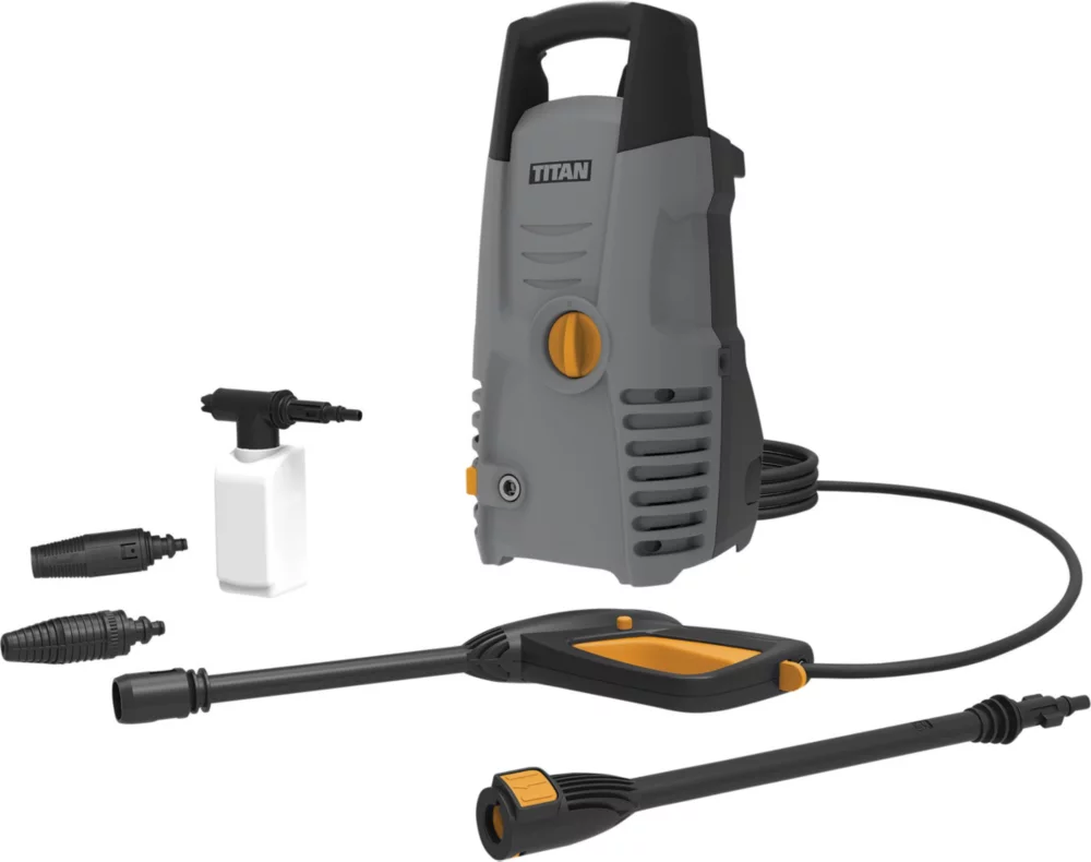 Titan TTB1300PRW 100bar Electric High Pressure Washer 1.3kW 230V free c&c