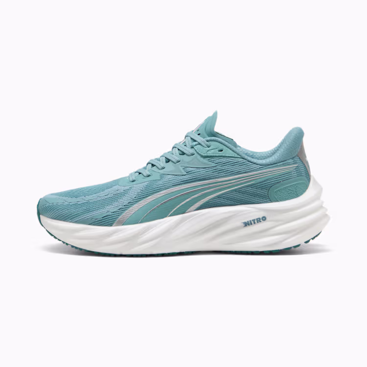 Puma Velocity NITRO 4 Mens Running Shoes (Sizes 6 - 12) - Baltic Sea Blue-Emerald Ice