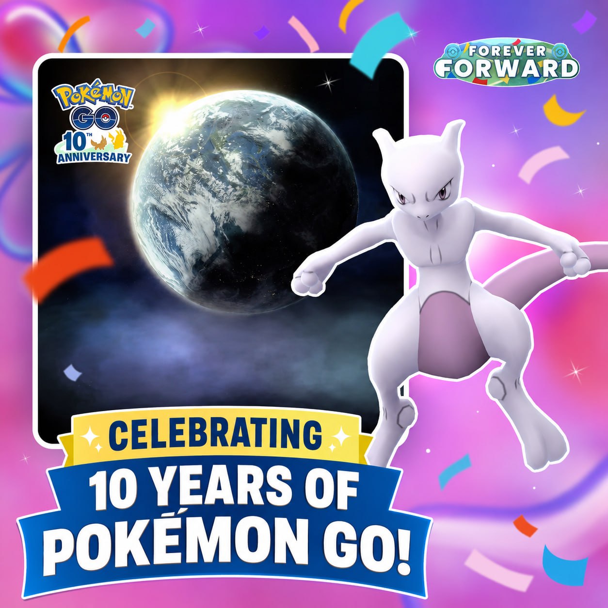 Pokémon GO: Free 100% IV Mewtwo with Special Background & Master Ball | Timed Research