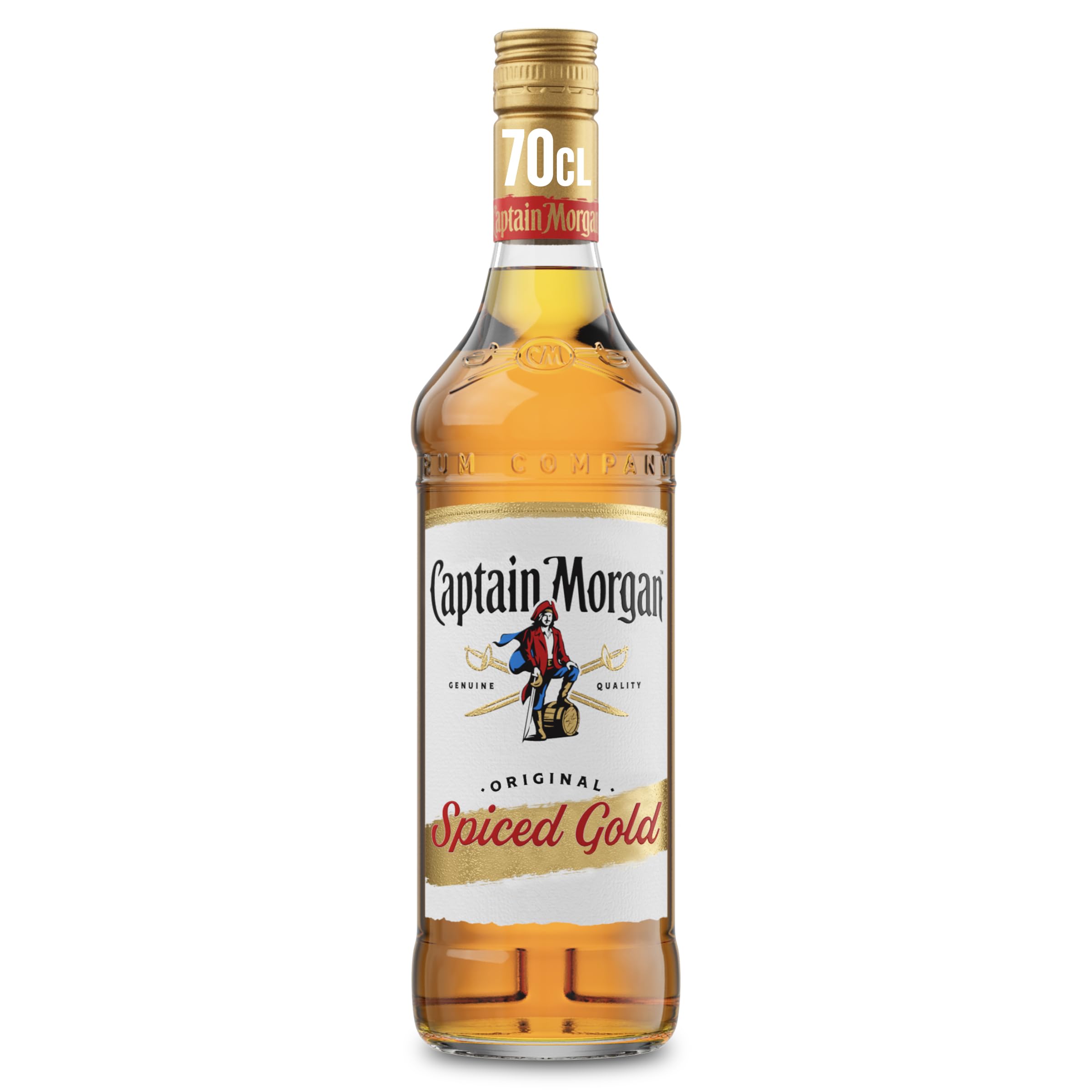 Captain Morgan Original Spiced Gold 35% vol - Pack of 6 x 70cl