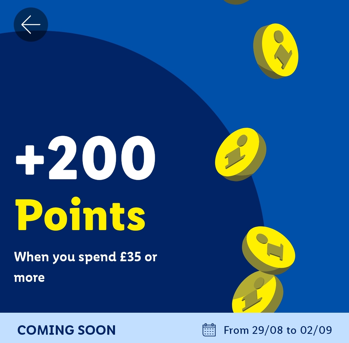 200 Bonus Points When You Spend £35+ (Selected Lidl Plus Members)