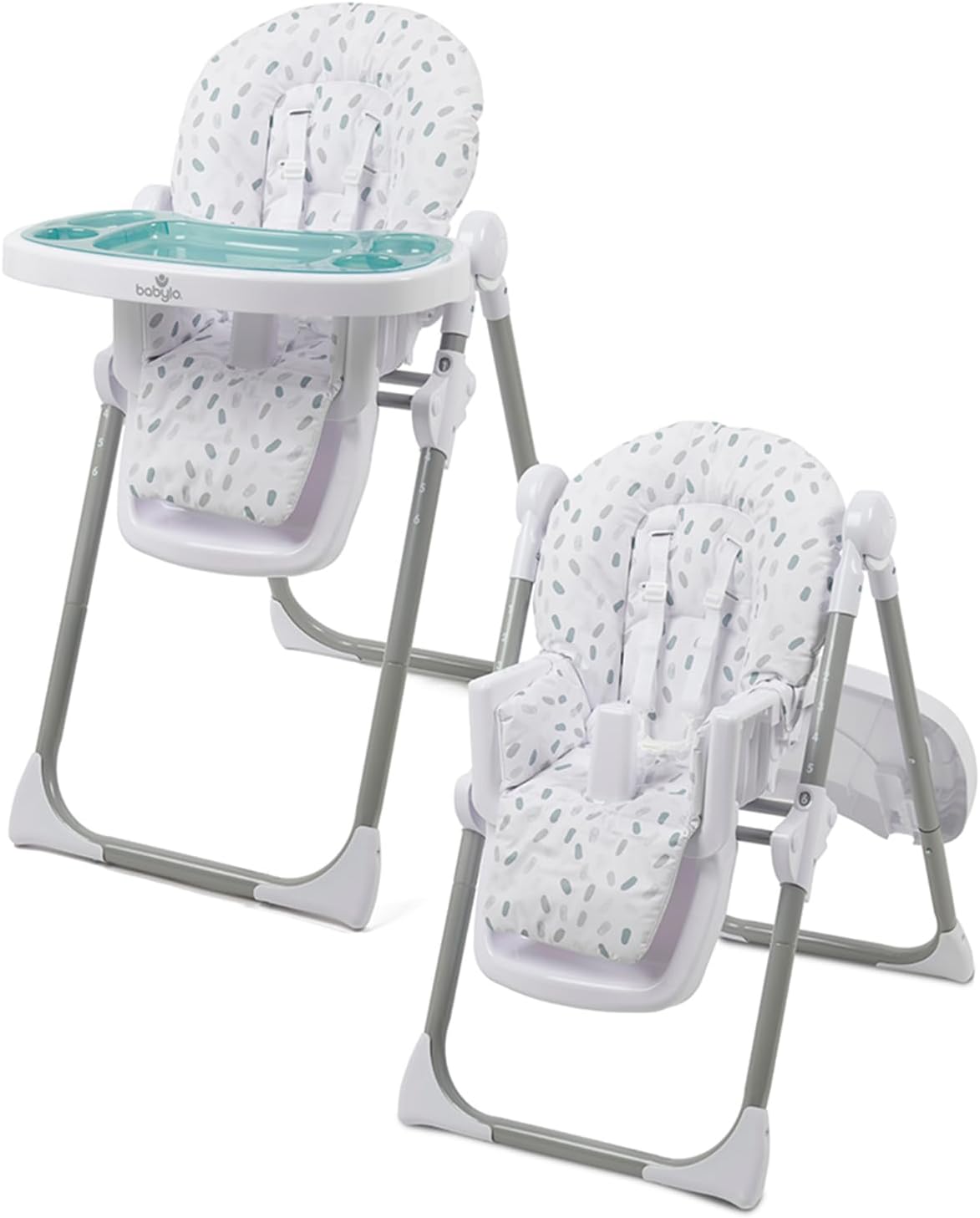 Babylo Hi Lo Highchair and Junior Chair from 6+ Months