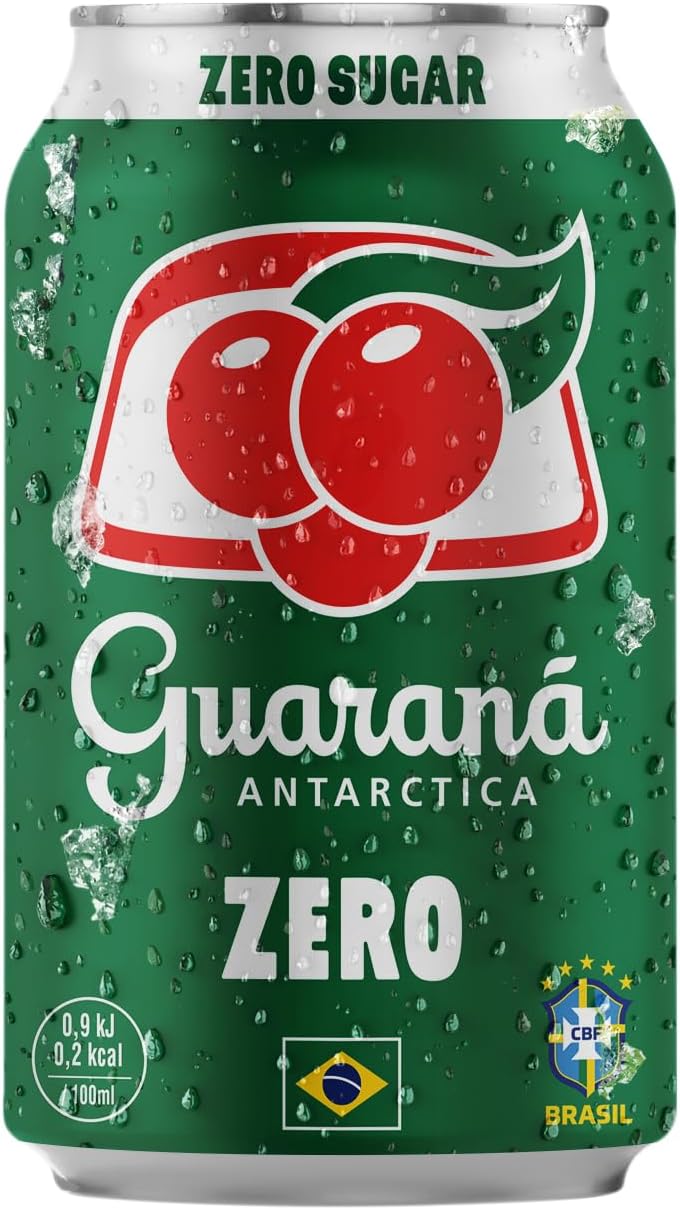 Guaraná Antarctica Zero, Sugar-Free, 330 ml Cans (Pack of 24) - £14.25 / £12.75 S&S