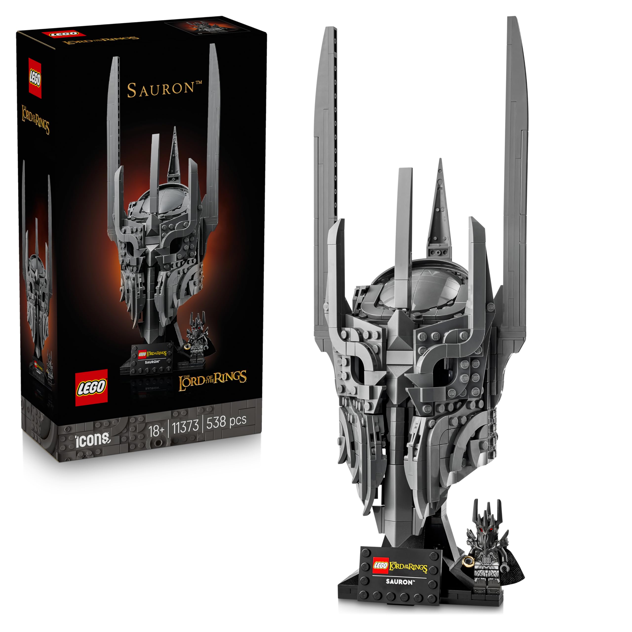 LEGO Icons The Lord of the Rings: Sauron's Helmet Set 11373