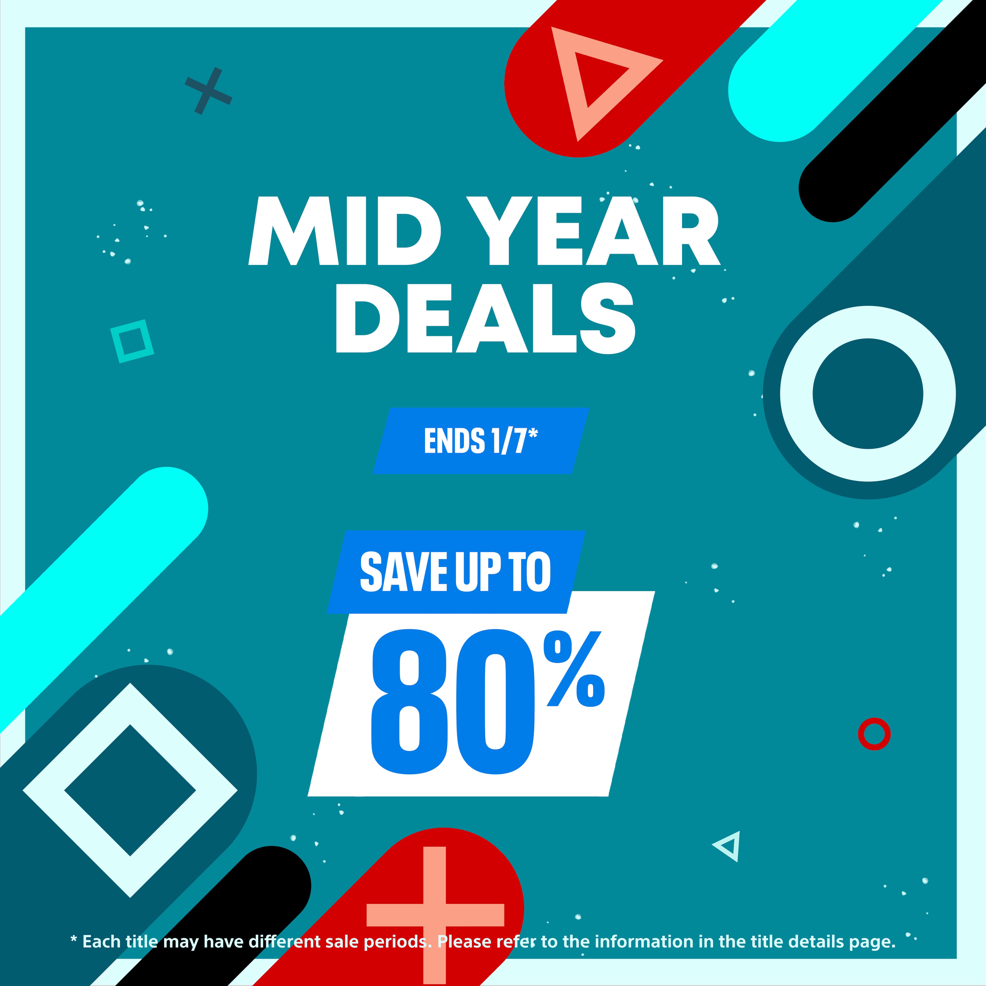 Mid-Year Deals - All PS4 & PS5 Discounts