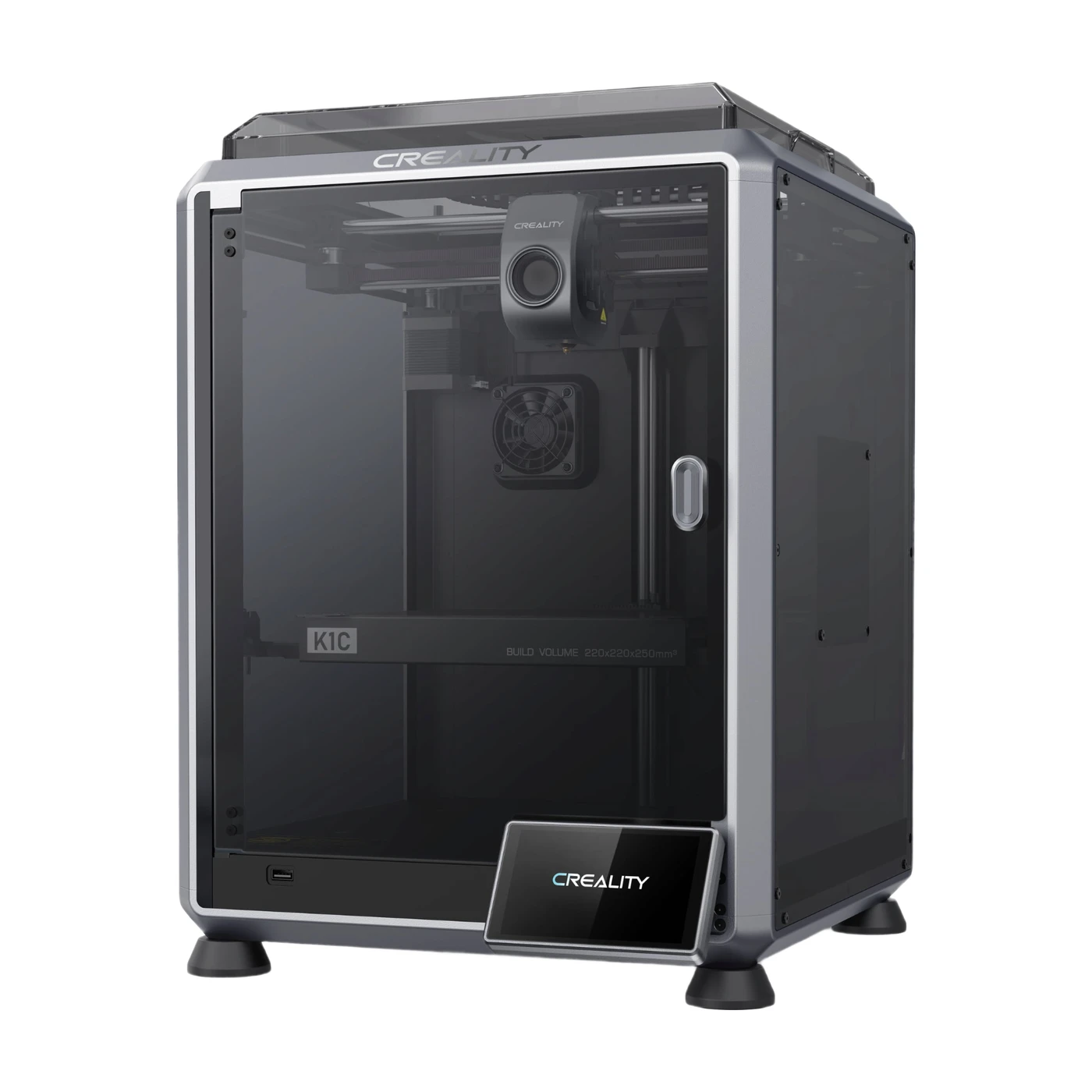 Creality K1C 2025 3D Printer with 600mm/s Max Speed & 20000mm/s² Acceleration, AI Camera, 220×220×250mm