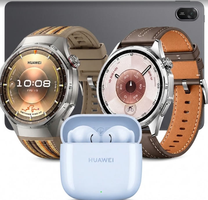 Huawei Summer Sale Watch GT 6 46mm Grey + Strap & Headphones (£144.49 W/BLC Code) | GT 6 Pro Titanium + Strap & Buds 7i (£246 BLC) + More