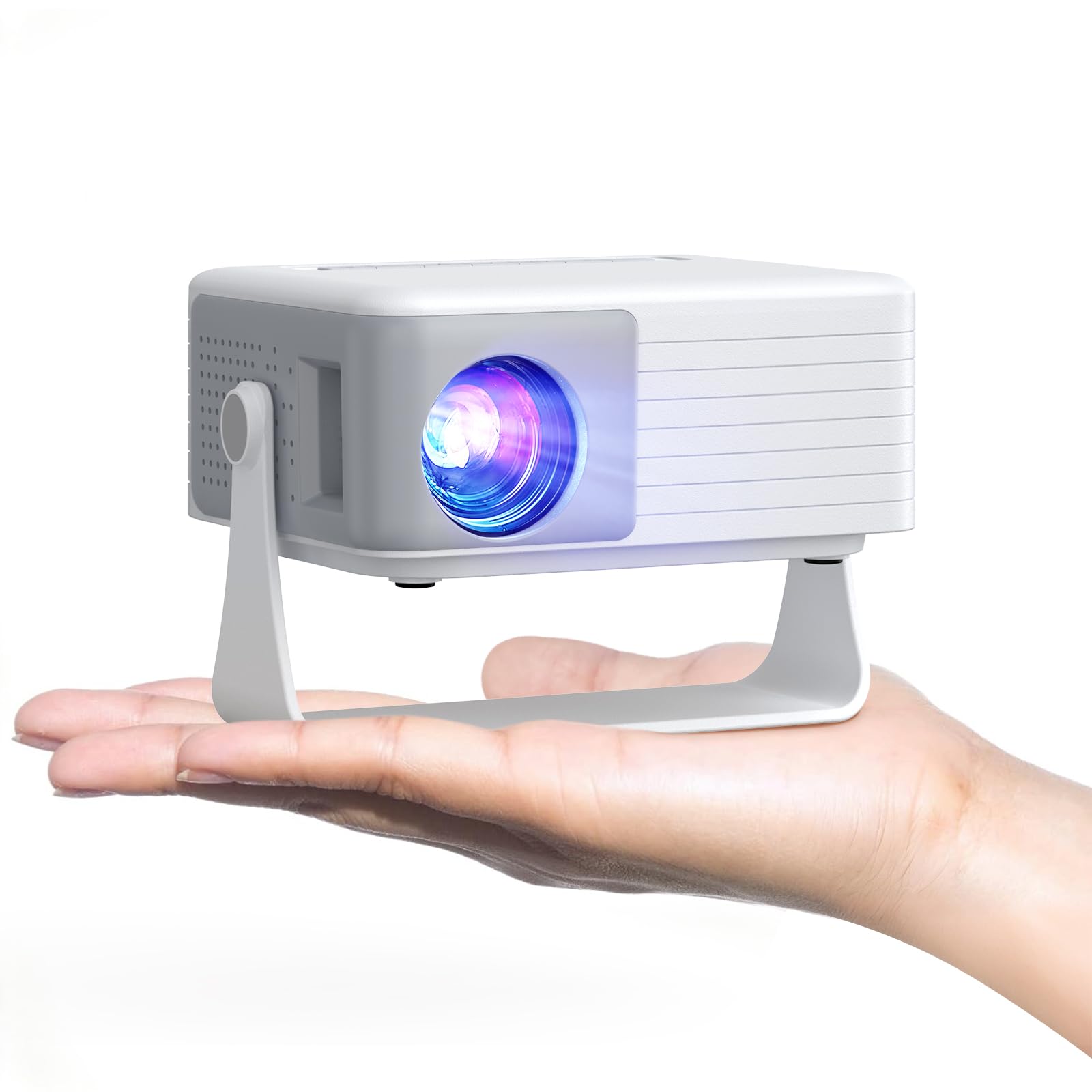 Mini Projector, AKIYO O1 2026 Upgraded 15000Lumen Projector, 360° Rotating @ CENLI / FBA