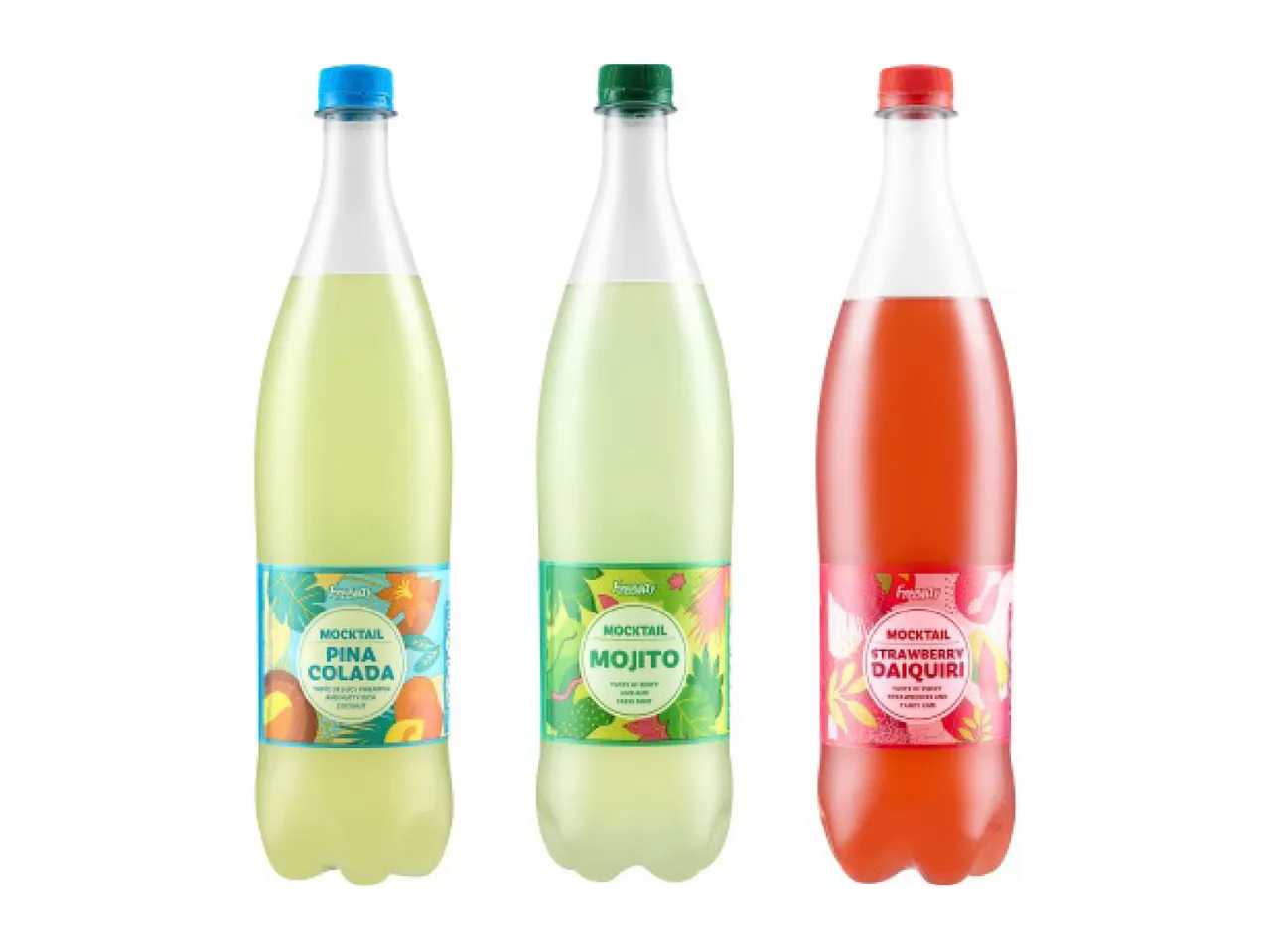 Any 3 for £1 - Mocktails Assorted 1L - Lidl Plus