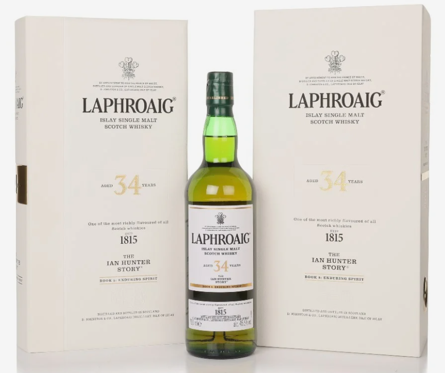 Laphroaig 34 yr old Ian Hunter Book 5 70cl 45.6%