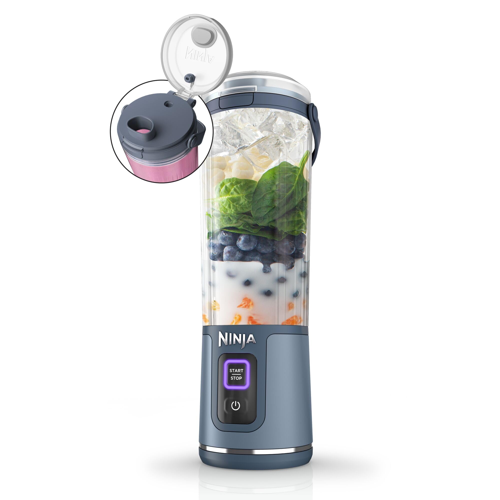 Ninja Blast Portable Blender, 530ml, Leakproof Lid & Sip Spout, BC151UKNV