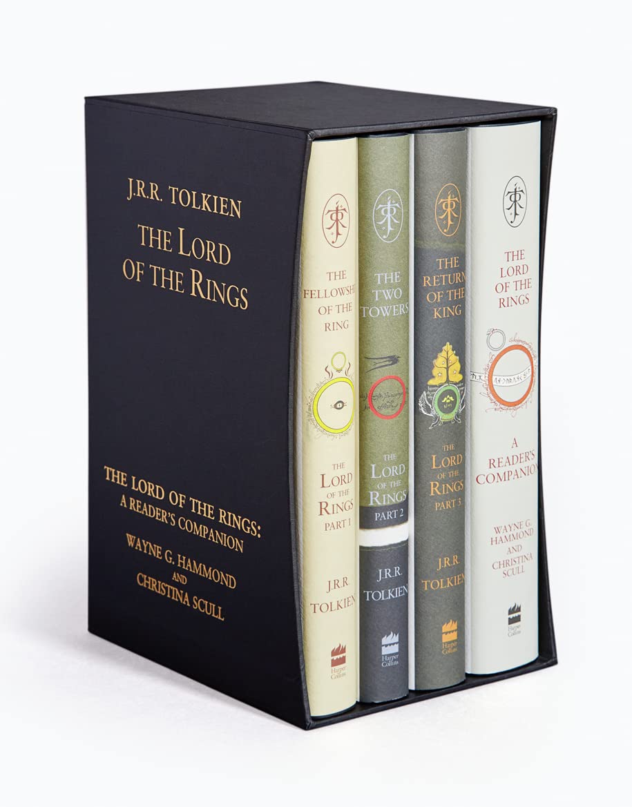 The Lord of the Rings Boxed Set: The Classic Bestselling Fantasy Novel - Hardcover - Sold by Alos Group FBA