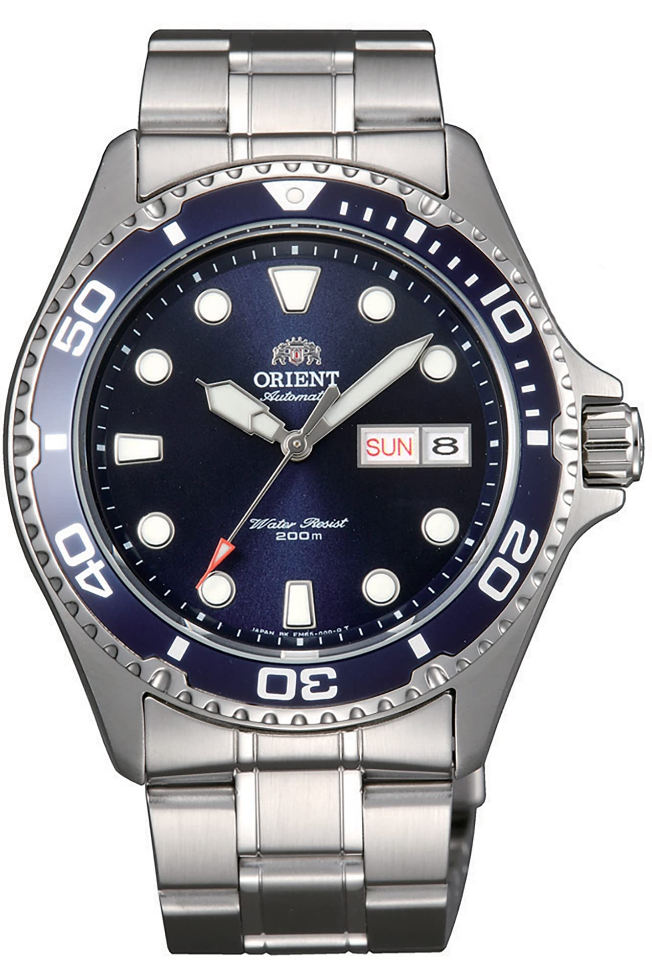 Orient Blue Ray II Day/Date Men's Automatic Watch, 200M WR, Model: TAA02005D9 - Sold & Shipped by Amazon US