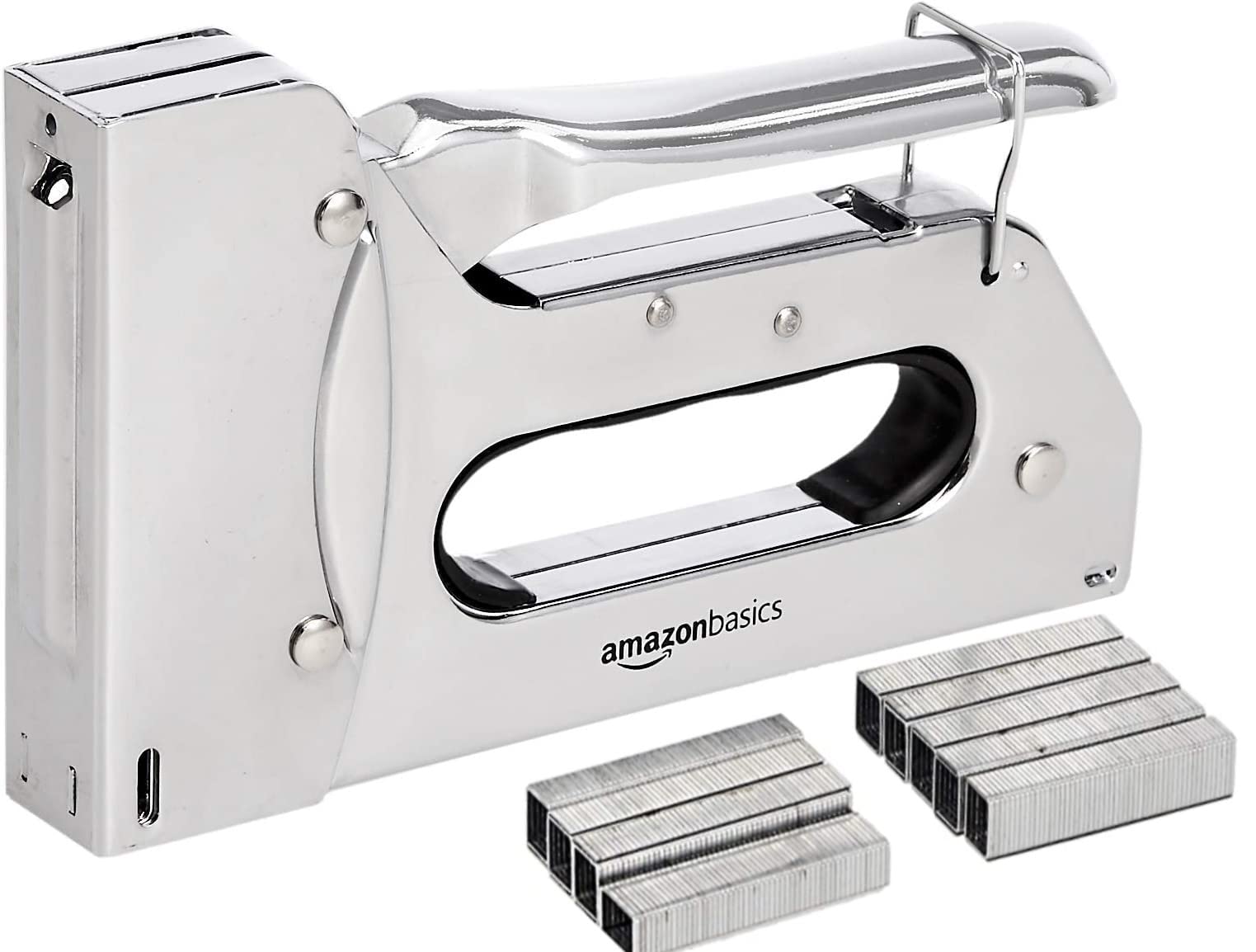 Amazon Basics Heavy Duty Stapler Gun with 1000 Staples