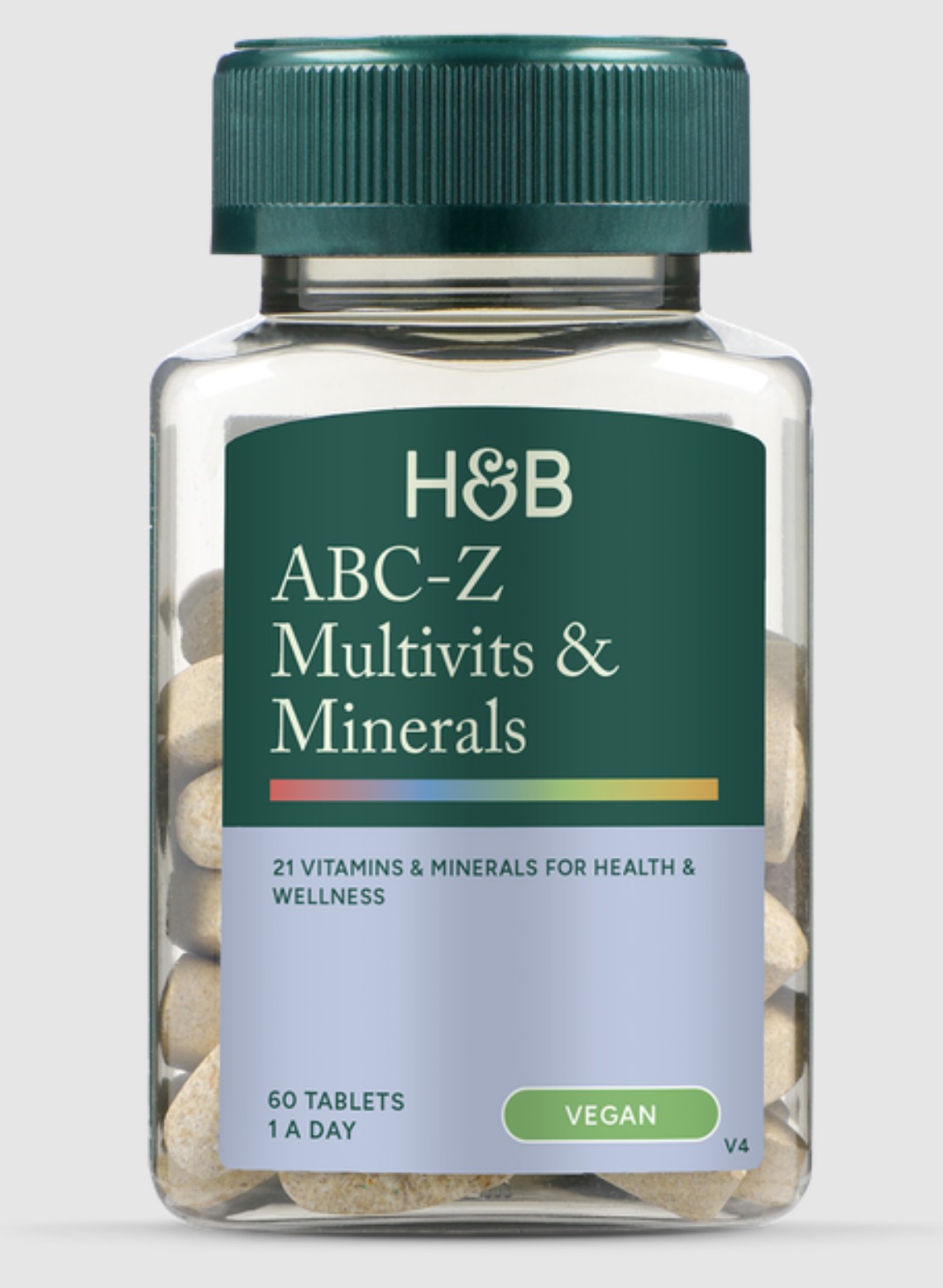 2 x Holland & Barrett ABC to Z Vegan Multivitamins 60 Tablets
