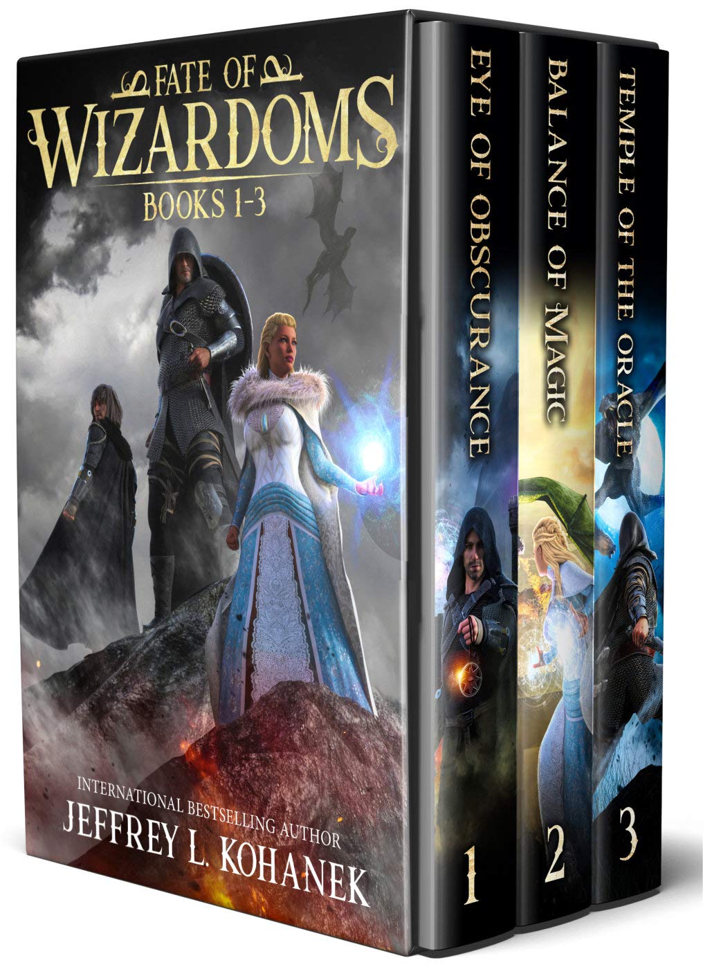 Jeffrey L. Kohanek - Fate of Wizardoms Boxed Set: An Epic Fantasy Series, Books 1-3 (The Wizardoms Epic Book 1) Kindle Edition