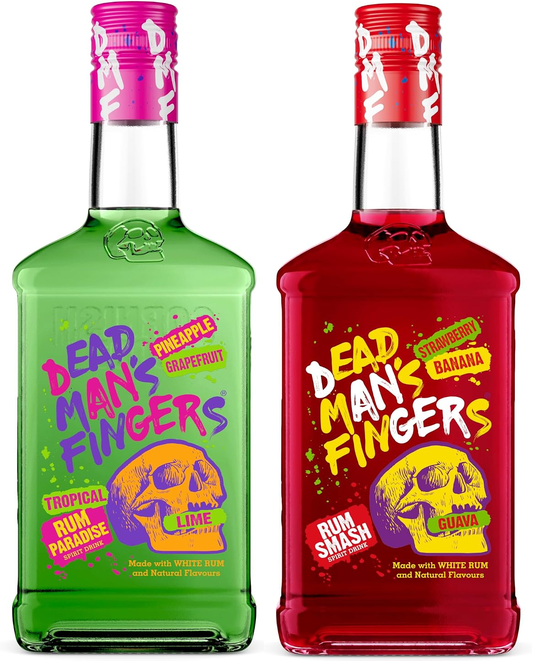 Amazon Exclusive Dead Man's Fingers, Rum Paradise/Rum Smash, 32% - 50cl £10 Each