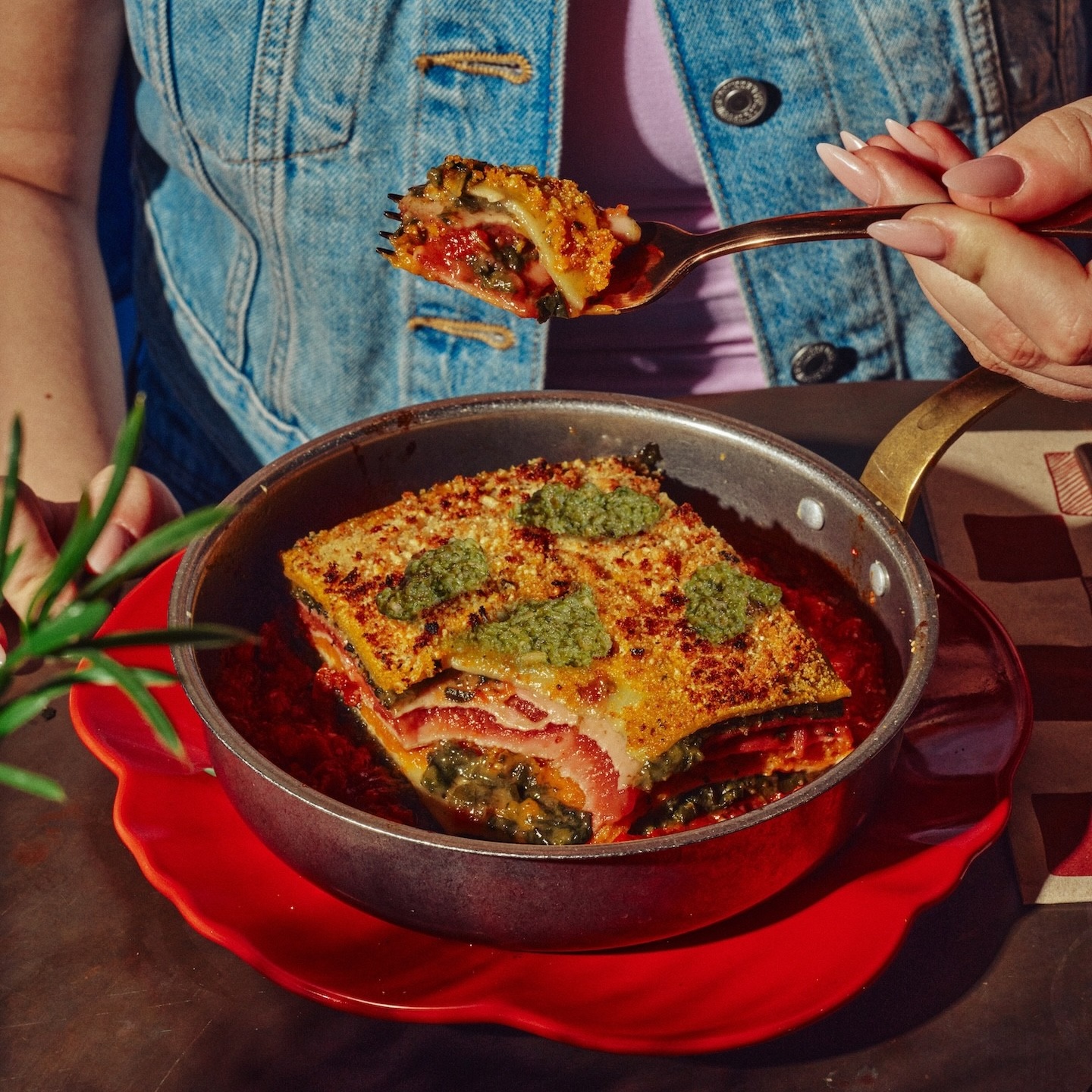 3,900 Free Six-Layer / Vegan Rainbow Lasagne (or +£3 All Out) when you buy a soft drink: all 130 sites, 30 each, then 50% off Lasagne