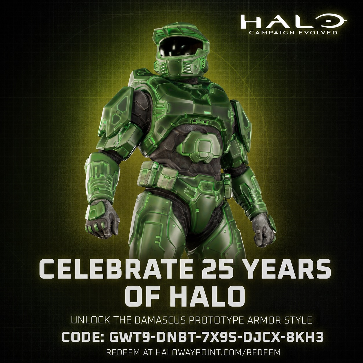 Halo: Campaign Evolved - Free Damascus Prototype Skin DLC Code (PS5, XBOX & PC)