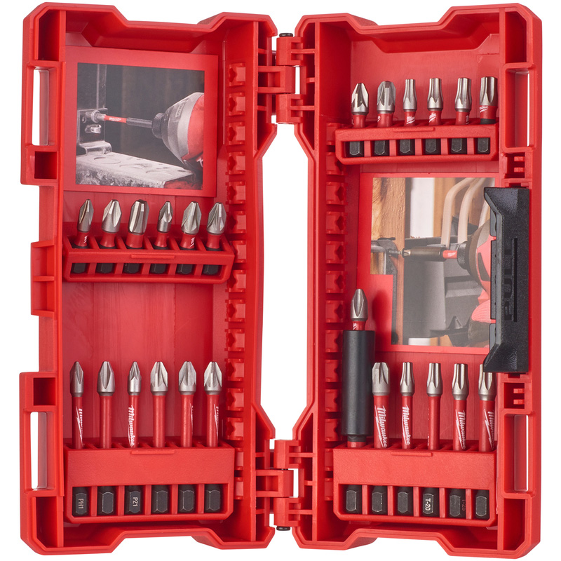 Milwaukee SHOCKWAVE Impact Bit Set - Free collection