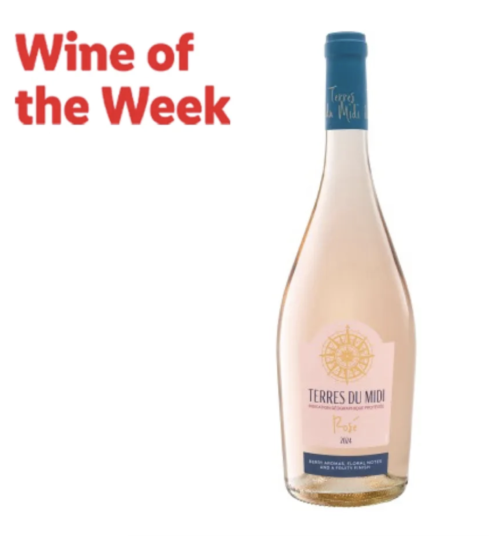 Wine of the Week: Terres du Midi Rosé Wine 75cl (Lidl Plus Price)