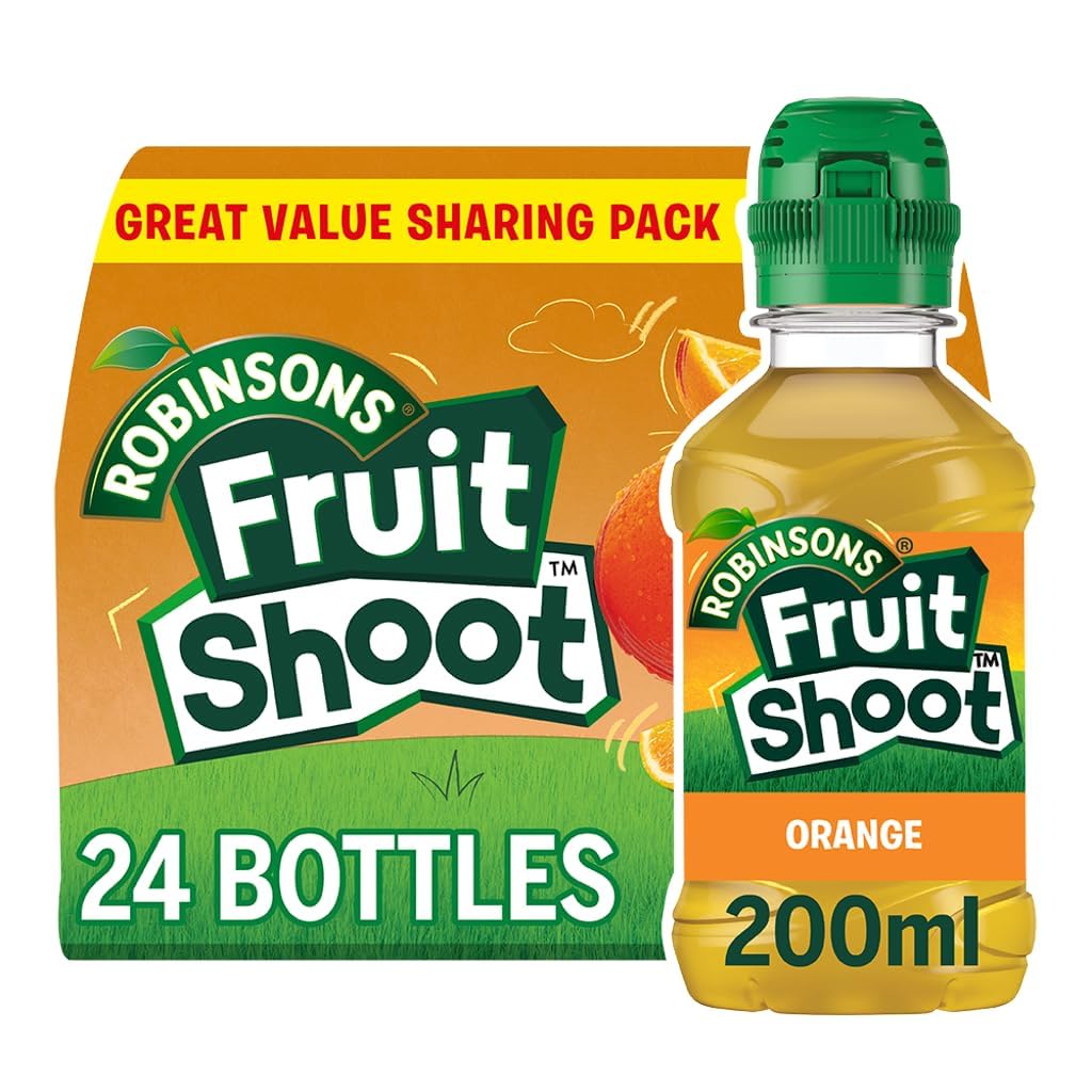 Robinsons Fruit Shoot Orange 24 x 200ml PET bottles (S&S £4.04 - £3.61 / save 5% on any 4)