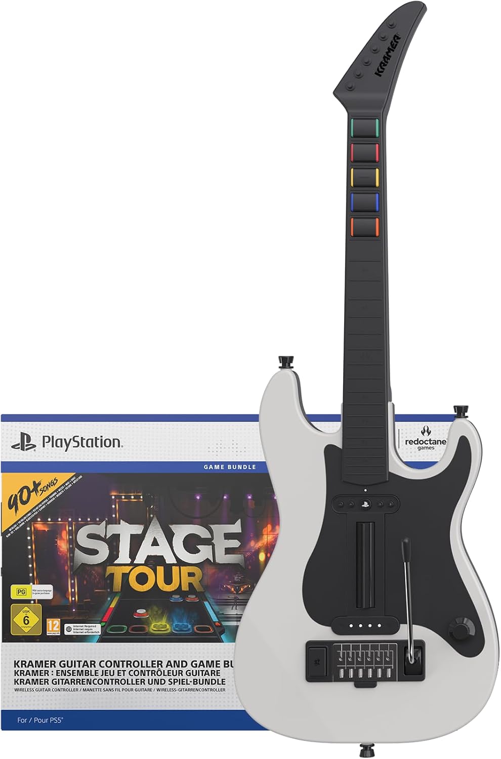Stage Tour Game and Kramer Wireless Guitar Controller Bundle (PS5 & Switch 2) - Pre Order
