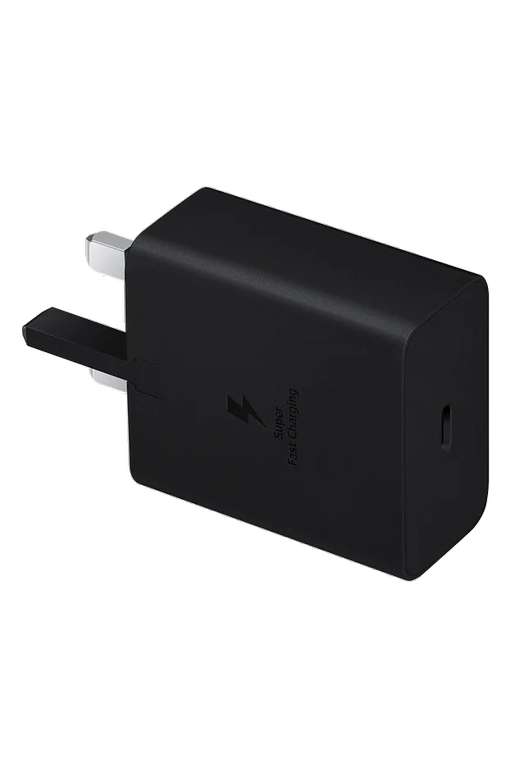 Samsung 45W Fast Charging Adapter Rapid 45W Charging -Compact and Lightweight (No Cable)