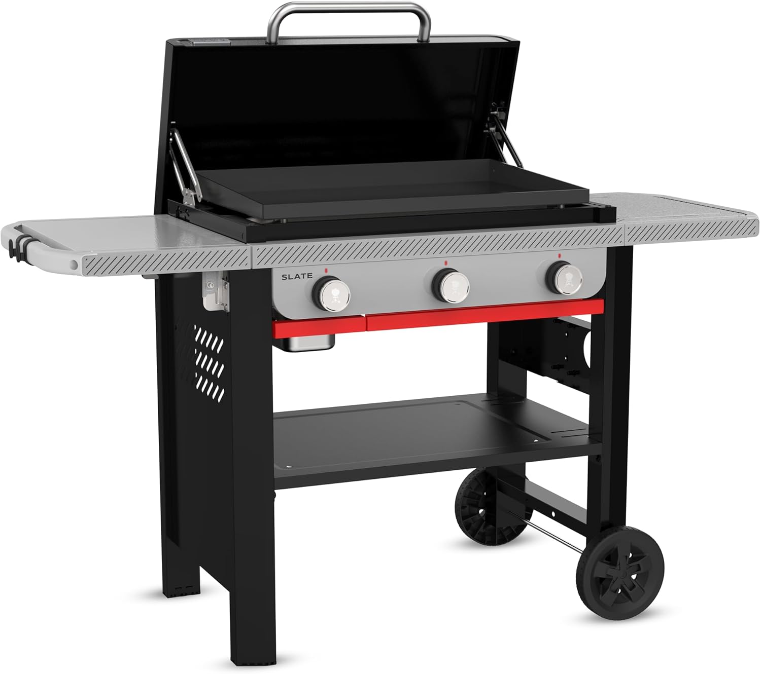 Weber Slate 71cm Black 3 Burner Gas Plancha (B&Q Member Price - Free To Join)