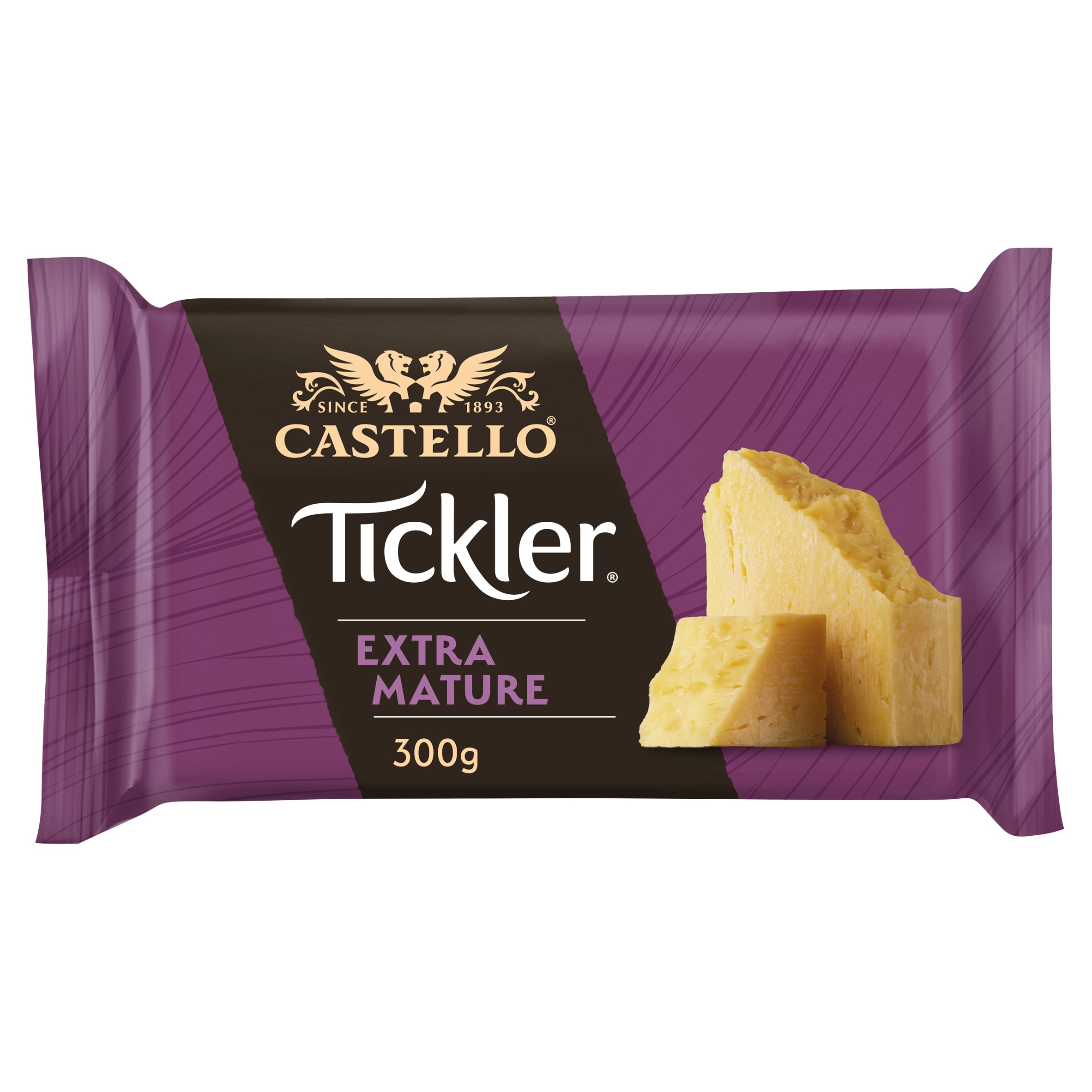 3 x Castello Tickler Extra Mature Cheddar Cheese 300g - Clubcard Price
