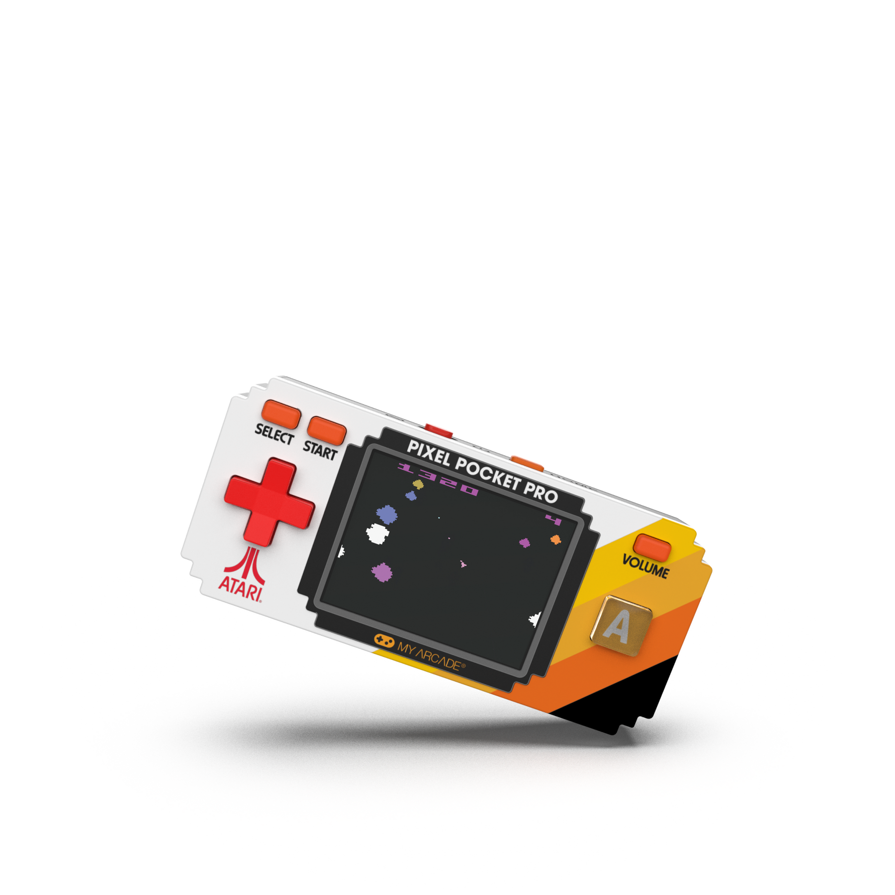 MY ARCADE Pixel Pocket Pro Atari Portable Video Game System ( 25 Games / LCD / Mechanical Keys ) + free click and collect
