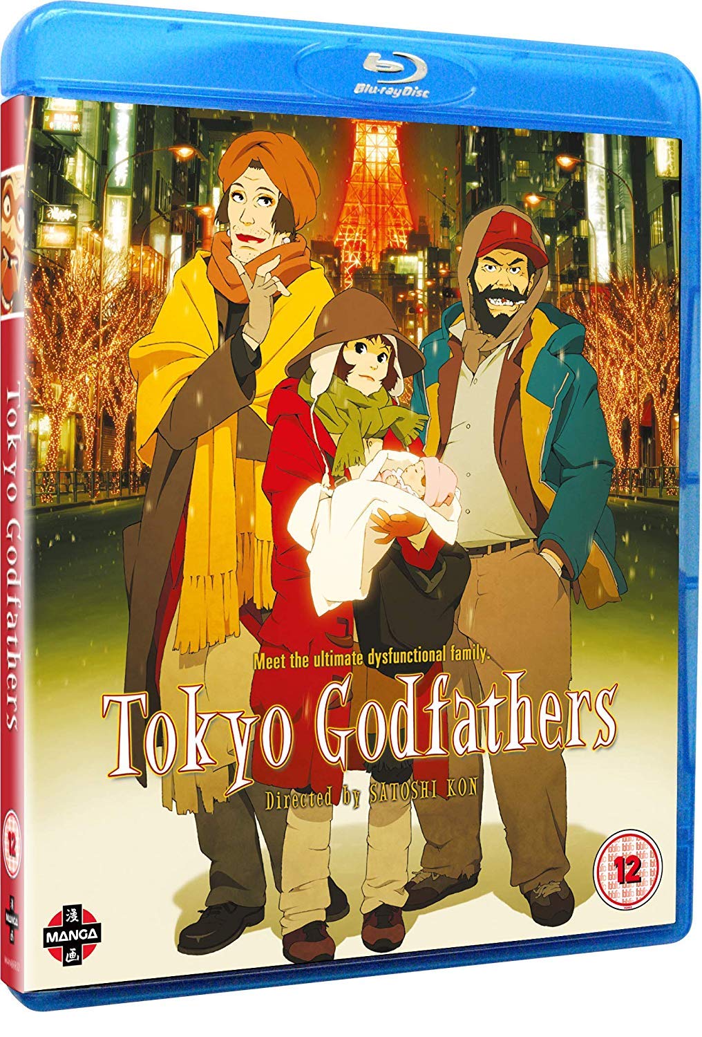 Tokyo Godfathers - 2003 Anime - Blu Ray