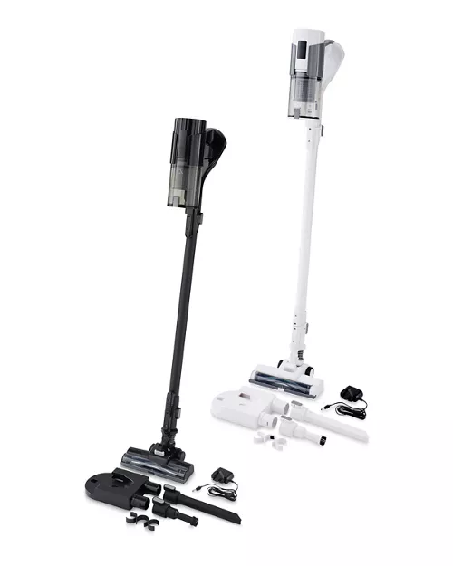Ambiano Cordless Cyclonic Stick Vacuum Cleaner - Black or White