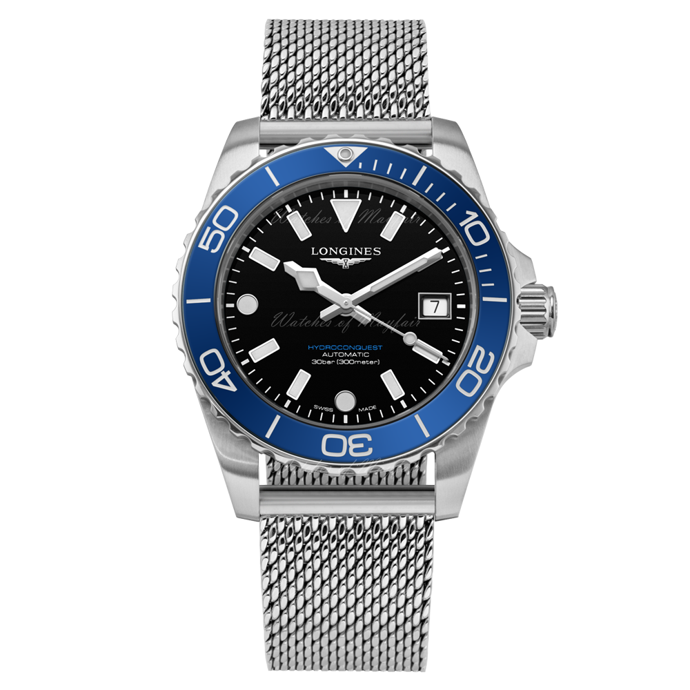 Longines HydroConquest Automatic 39 mm Watch L3.779.4.90.6 / Longines HydroConquest Automatic 42 mm Watch L3.788.4.99.6