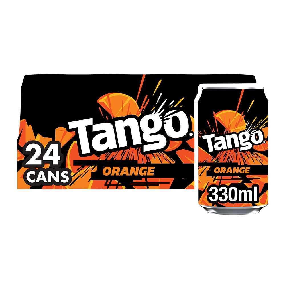 Tango Orange Soft Drink - 330ml (Pack of 24)