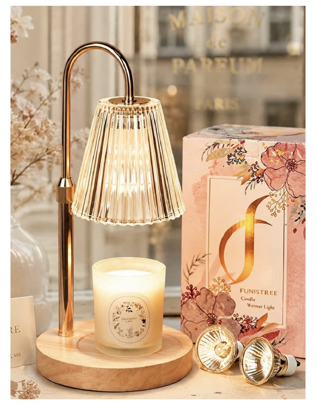 Candle Warmer Lamp Height Adjustable - Sold by Kunlunr / FBA