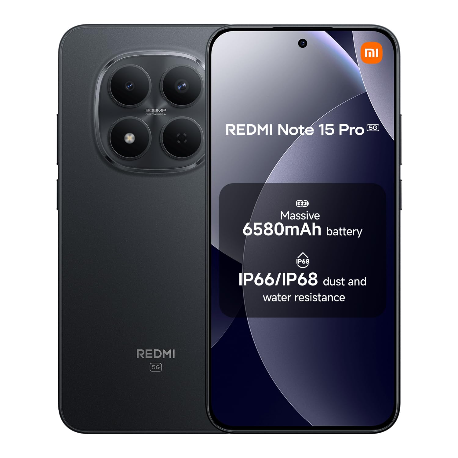 XIAOMI REDMI Note 15 Pro 5G Smartphone 8+256GB Black, Titanium , Light Blue 6580mAh